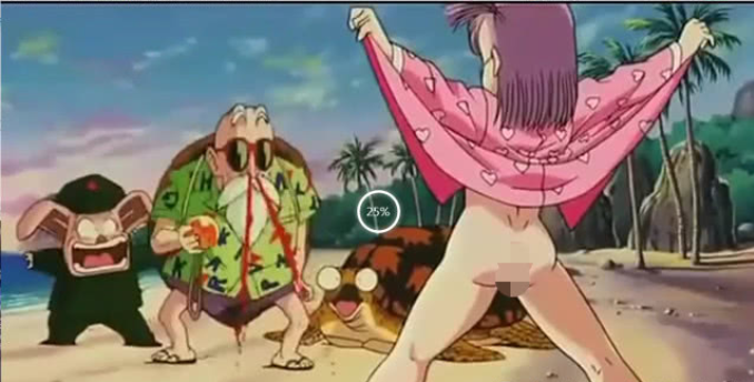 龙珠:布尔玛到底有多“开放”?龟仙人四溅的鼻血说明一切!