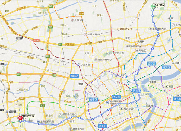 上海地铁10号线线路图及首末班时间_360问答