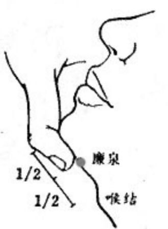 廉泉穴