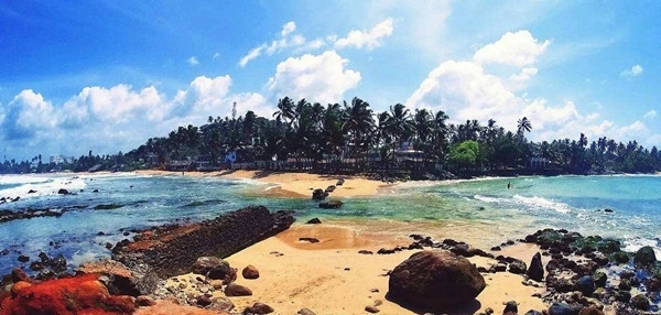 一家人,起晚了,所以在斯里兰卡肉桂酒店爆炸中