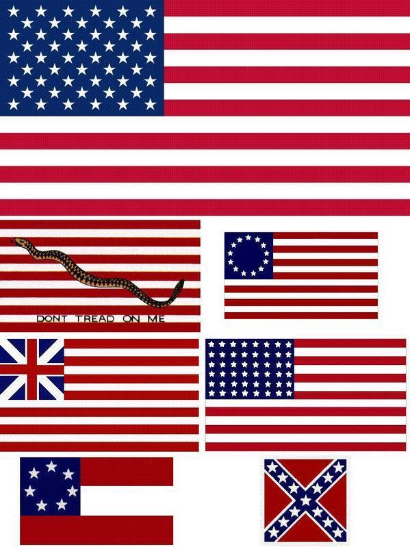历史上美国国旗的变化?(带图片的)_360问答