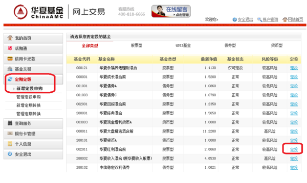 华夏红利基金定投的流程?_360问答