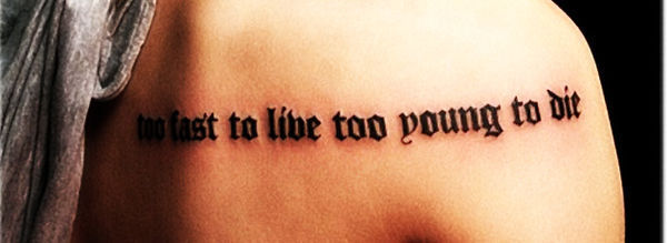 g-dragon的纹身 从A到Z的字体 26个字母 相关