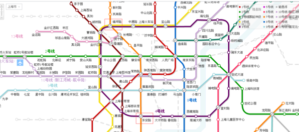 丁丁地图 上海地铁7号线哪站能换4号线_360问