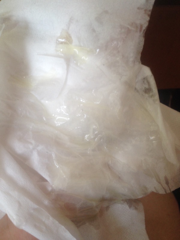 精液射纸上略微发黄正常吗?_360问答