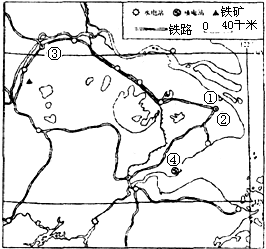 读图,完成问题。小题1:图示地区所表示的工业