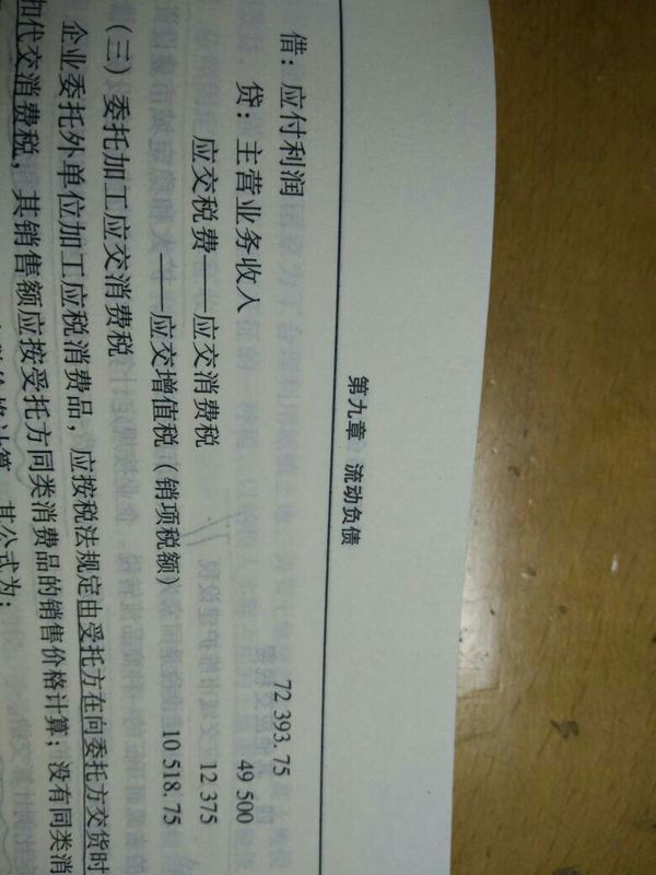 求问为什么第一道例题主营业务收入是计税价格