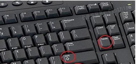 电脑键盘哪个可以一键删除_360问答