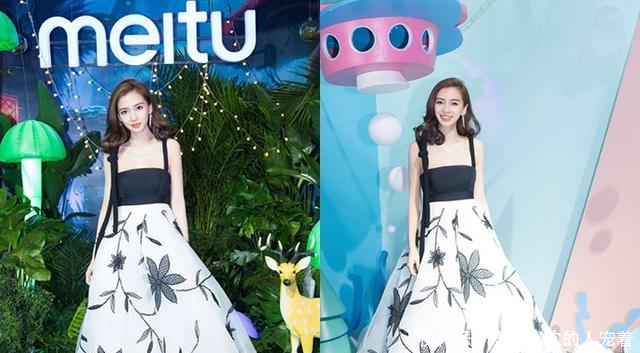 关晓彤长裙里套秋裤算什么,杨颖直接在短裙里