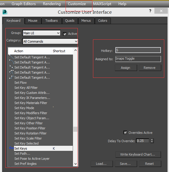 3dmax中怎么设置快捷键_360问答