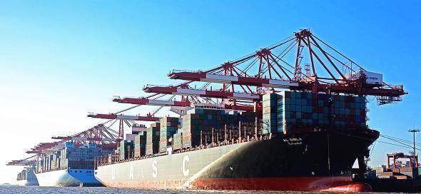 2018年中国十大港口吞吐量排行榜出炉