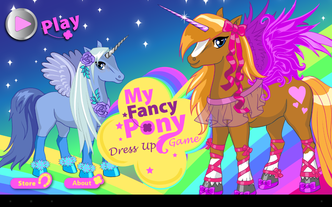 Fancy Pony - Dress Up Game截图1