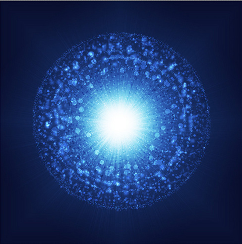 UI设计唯美粒子发光效果_360问答