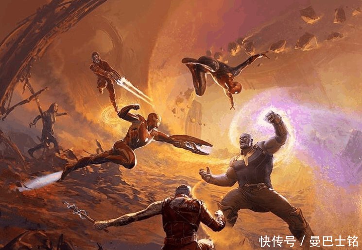 《复联4》曝最新概念海报, 幻视复活, 还换上了