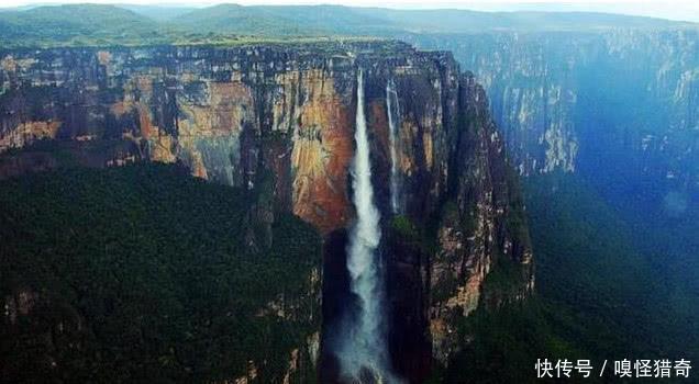 世界落差最大的瀑布，比世界第一高楼哈利法塔还要高