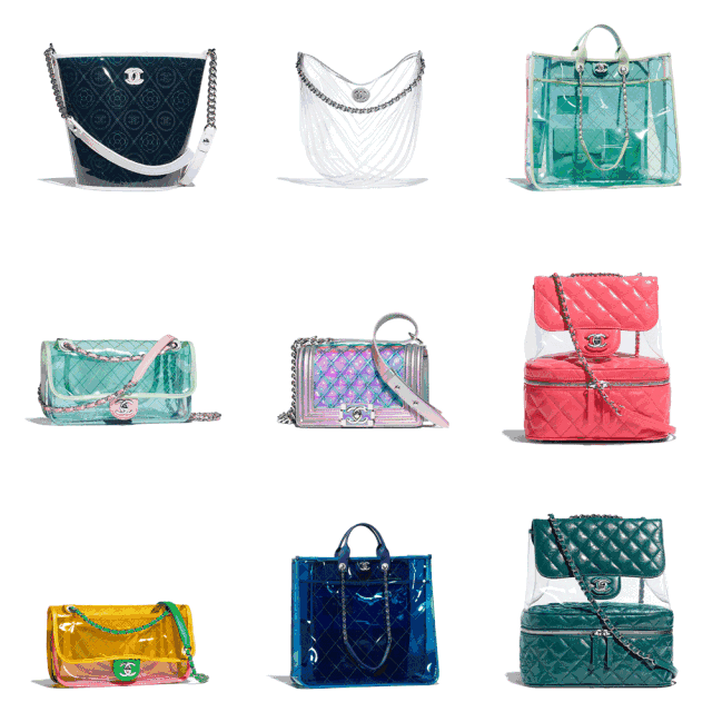 除了大表姐这款PVC包,你还能Get这些可爱的