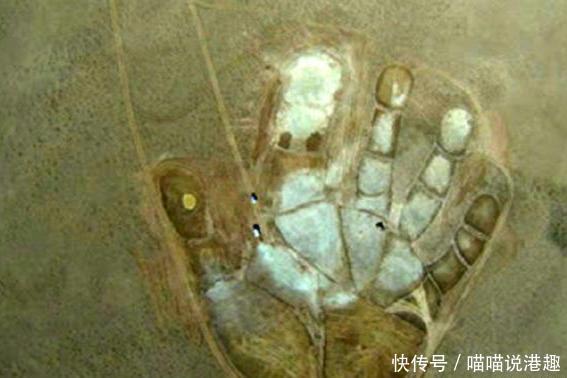 内蒙古地图中原来存在着这么大一个手掌印,是
