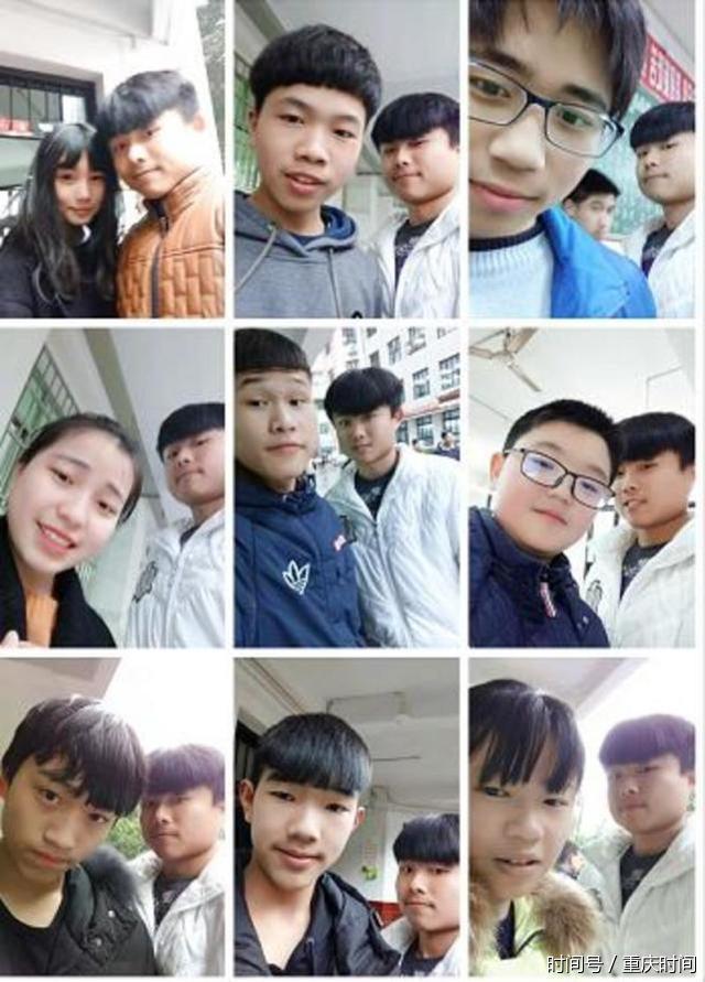 重庆内向学生力求突破 与999名校友合影练胆量 重庆内向学生力求突破 与999名校友合影练胆量