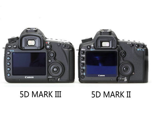 照相机5d二和5d三外观的区别_360问答