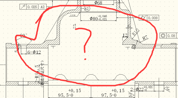 跪求用SolidWorks画不规则壳体,有CAD图让的画用天正图cad能打开图片