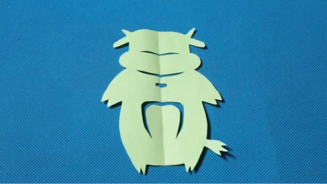 剪纸小牛 儿童剪纸教程大全 亲子手工diy教学