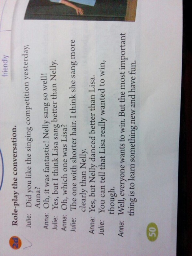 帮忙翻译初二英语第七单元对话_360问答