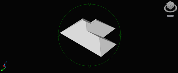 想问CAD中这种坡屋顶立体图怎么画啊 我的是