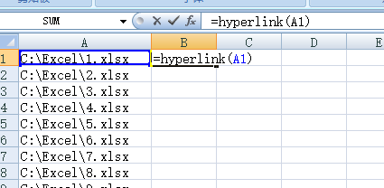 excel中怎样把每个工作表批量添加超链接_360