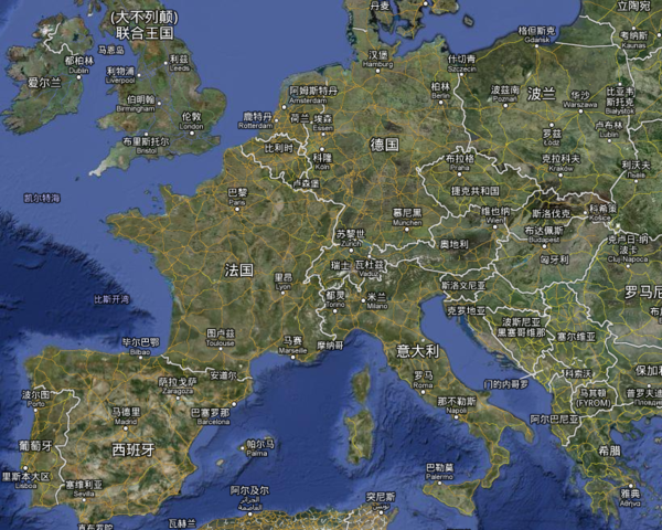 葡萄牙,非洲,好望角,法国,那几个地方在世界地图