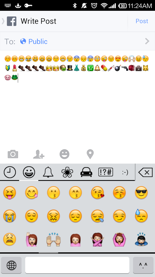 Emoji Plugin for Keyboard截图1