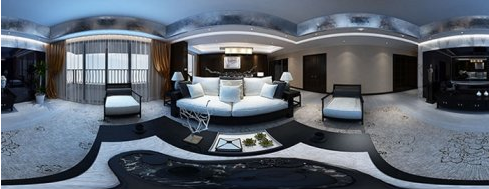 发的一个效果图的全景图,就是说他用3dMax渲