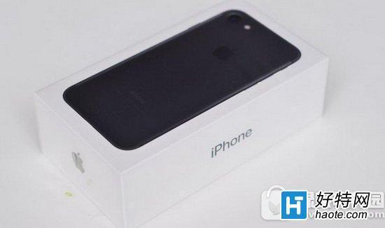 苹果iphone7磨砂黑开箱图赏 iphone7磨砂黑开