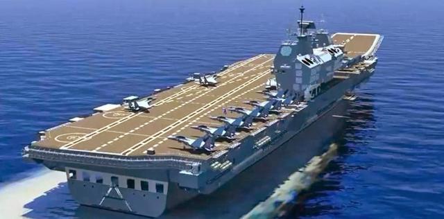 眼红外国航母就想要,印度海军要推进第二艘65