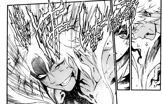 最近看了驱魔少年动漫 觉得不错 现在追漫画 有一话好像是李娜丽看到了诺亚化的亚连 是第几话_360问答