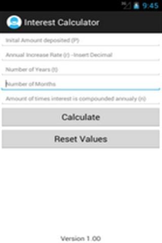 利息计算器截图2