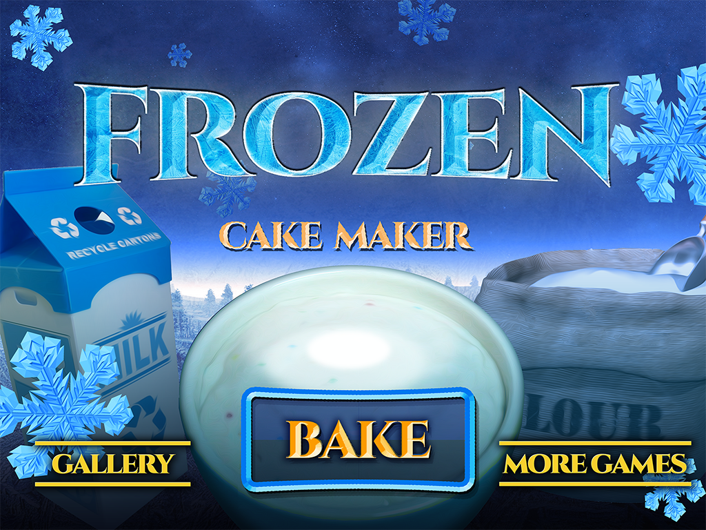 Winter Cake Maker Dessert Game截图1