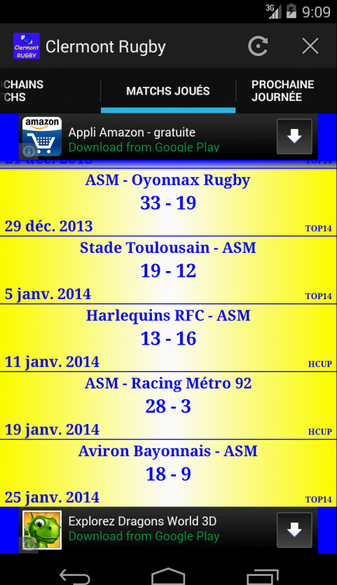 Clermont RUGBY截图4