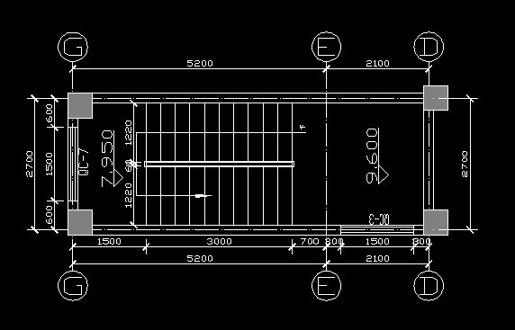 CAD平面里的楼梯怎么表示它的高度_360问答