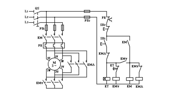 最详细的星三角接线和正反转接线,就是电工考