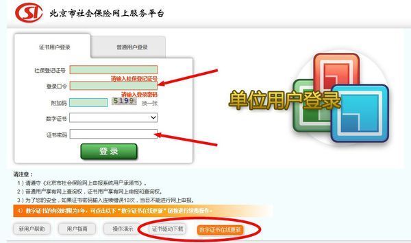 北京市社会保险网上服务平台登录口令是什么