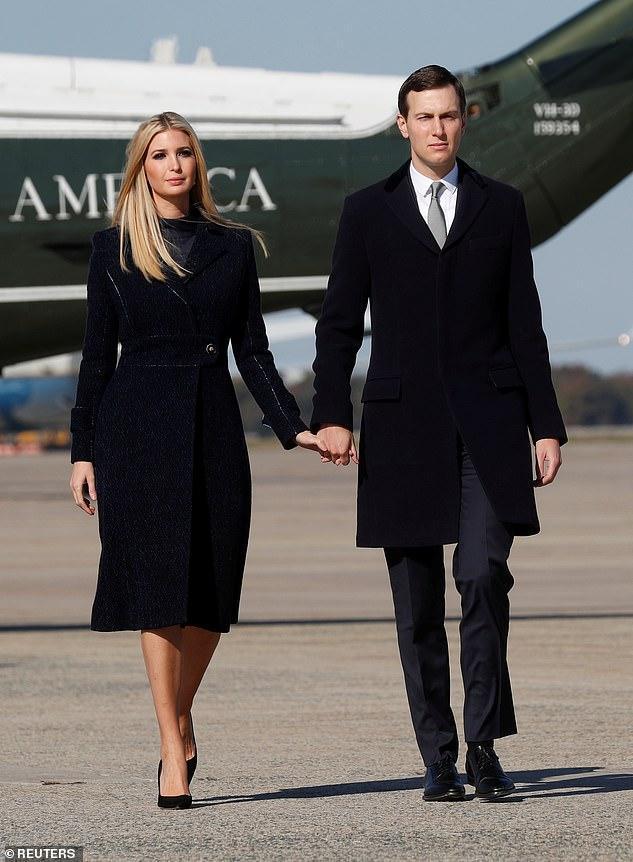 颜值令人服气!伊万卡一身黑色显瘦赢过继母格