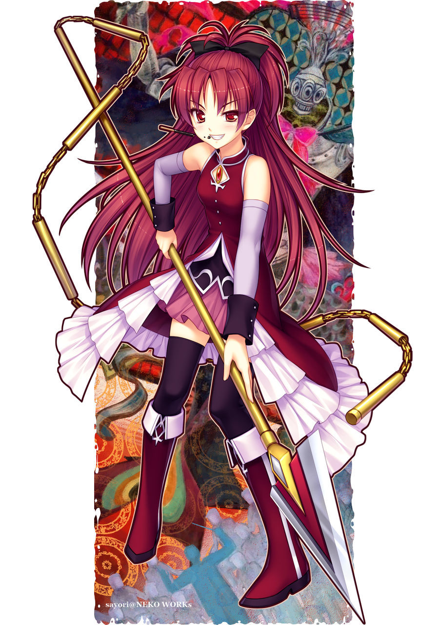 也有与其他魔法少女的cp,如晓美焰,巴麻美导蚪 日文汉字:佐仓杏子