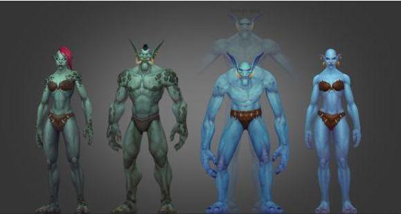 魔兽世界:8.0资料片赞达拉巨魔5种德鲁伊形态