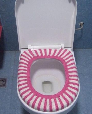 怎样用钩针钩座便套_360问答