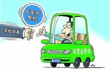 六年内车辆免年检流程
