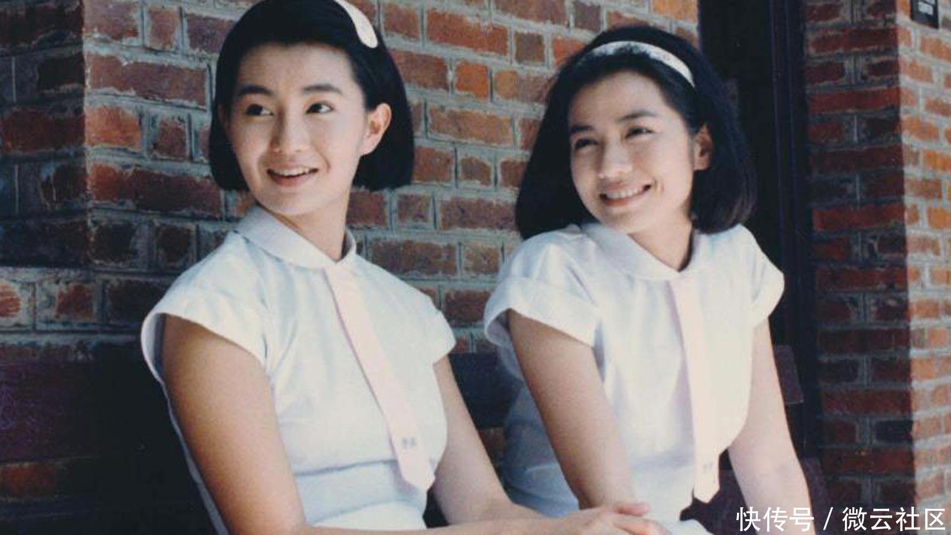 1988年《流金岁月》拍摄期间,钟楚红张曼玉结