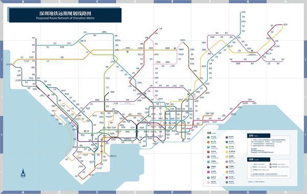 求这张深圳地铁2020年规划图高清版_360问答