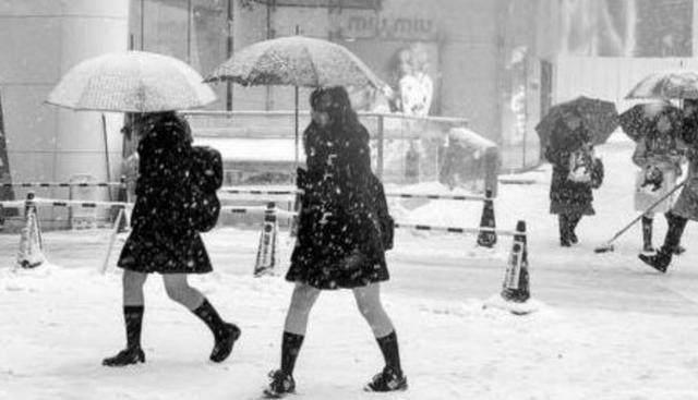 为什么日本女生冬天从来不穿羽绒服? 说出来你