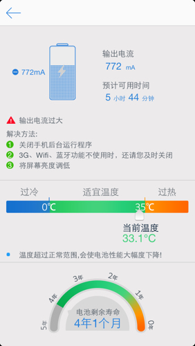 苹果5S手机更新8.1系统后。手机发热。耗电很