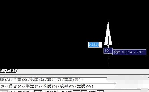 CAD标注请问怎么让箭头只有一边显示 如下图